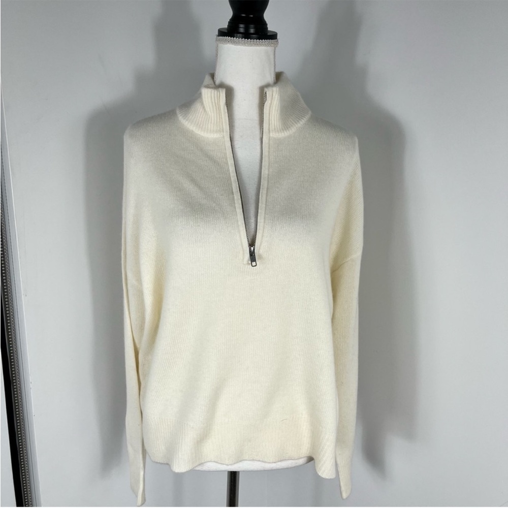 The Cashmere Project half zip sweater 100% cashmere